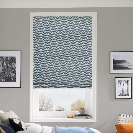 Arden Navy Roman Blind | Online Blindz