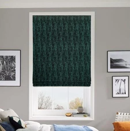 Aveline Sapphire Roman Blind | Online Blindz