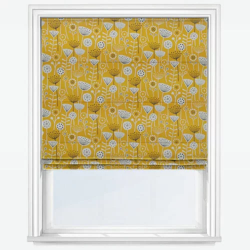 Beth Ochre Roman Blind | Online Blindz