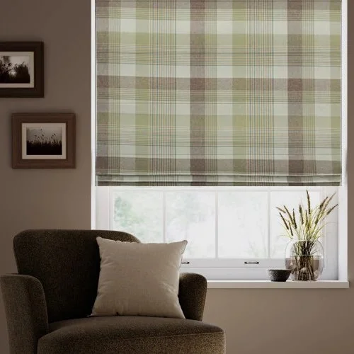 Bethnal Pistachio Roman Blind | Online Blindz