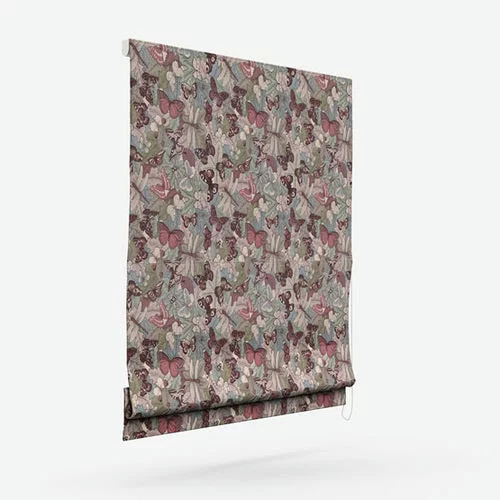 Braelyn Foxglove Roman Blind | Online Blindz