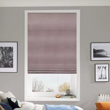 Callie Mauve Roman Blind | Online Blindz