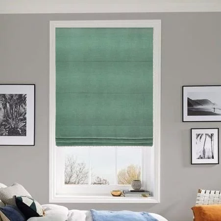 Callie Mint Roman Blind | Online Blindz