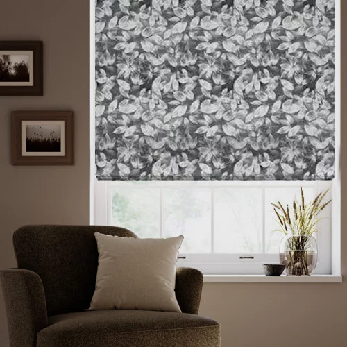 Camdenhurst Slate Roman Blind | Online Blindz