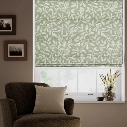 Catherine Forest Roman Blind | Online Blindz