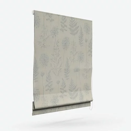 Celeste Blue Mist Roman Blind | Online Blindz