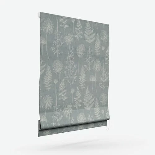 Celeste Denim Roman Blind | Online Blindz