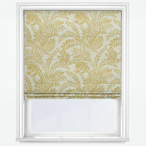 Charlotte Ochre Roman Blind | Online Blindz