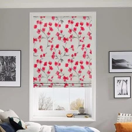 Chic Cherry Roman Blind | Online Blindz