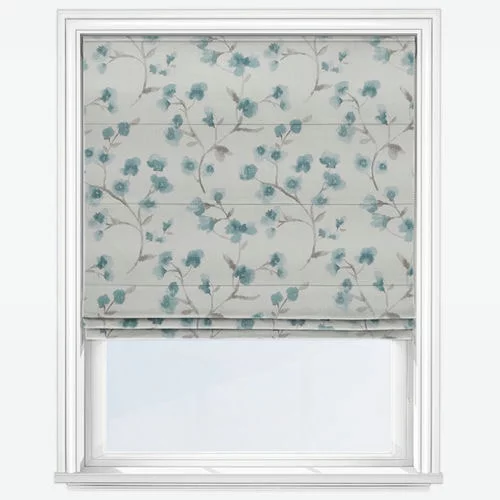 Chic Cornflower Roman Blind | Online Blindz