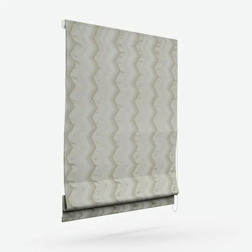 Chrysanthemum Ivory Roman Blind | Online Blindz