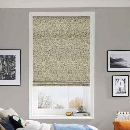 Clara Charcoal Roman Blind | Online Blindz