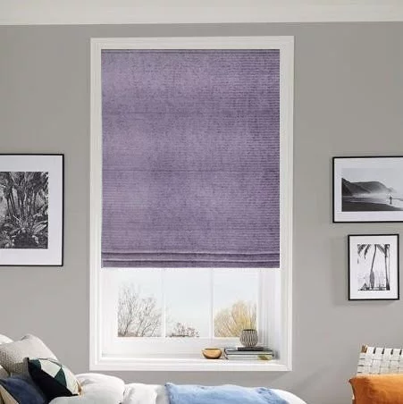 Clarissa Grape Roman Blind | Online Blindz