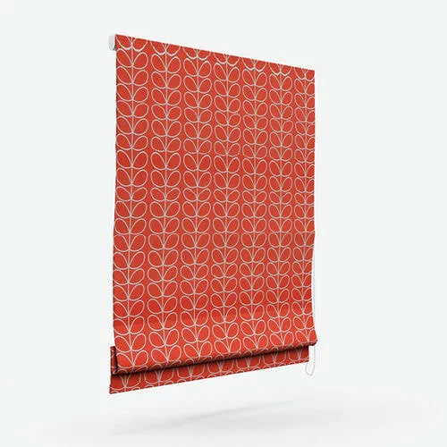 Corinna Tomato Roman Blind | Online Blindz