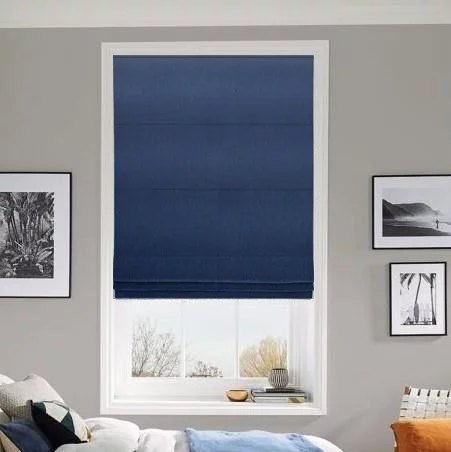 Cynthia Inkt Blue Roman Blind | Online Blindz