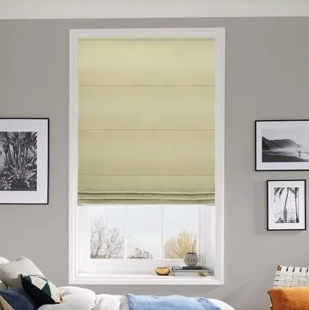 Cynthia Special Cream Roman Blind | Online Blindz