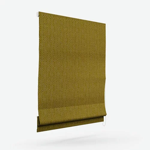 Elise Ochre Roman Blind | Online Blindz