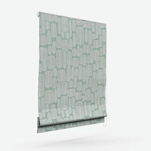 Elliette Enghlish Grey Roman Blind | Online Blindz