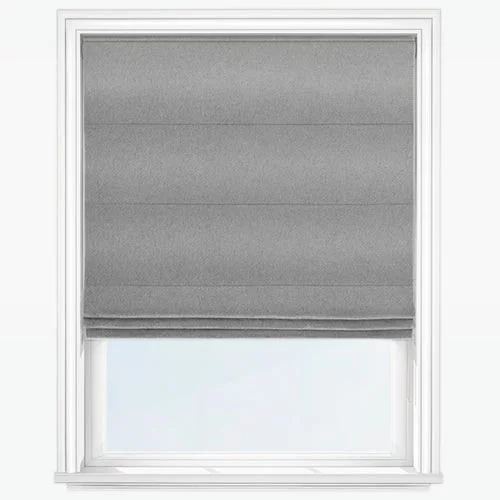 Elysia Recycled Black Roman Blind | Online Blindz