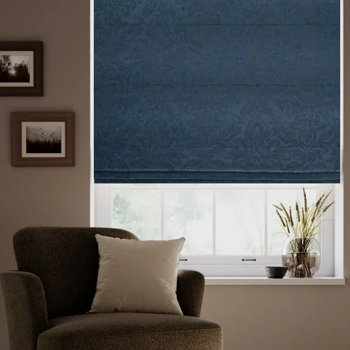 Estella Sapphire Roman Blind | Online Blindz