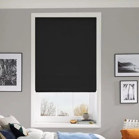 Esther Ebony Roman Blind | Online Blindz