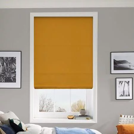 Esther Saffron Roman Blind | Online Blindz