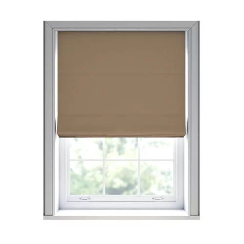 Esther Toffee Roman Blind | Online Blindz