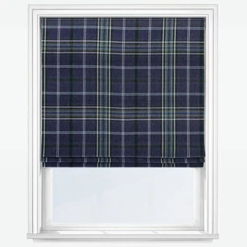 Eva Indigo Roman Blind | Online Blindz