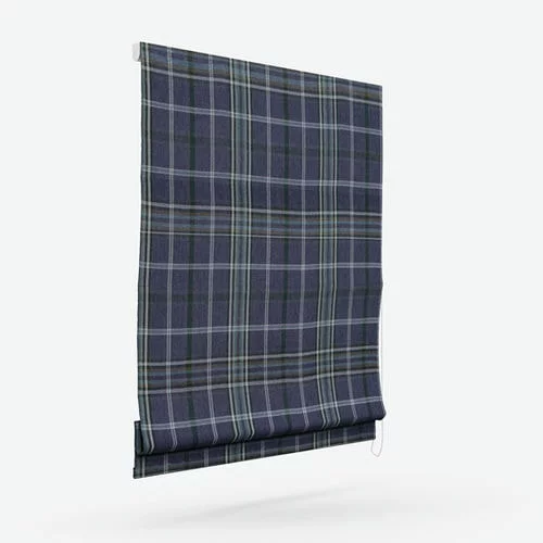 Eva Indigo Roman Blind | Online Blindz