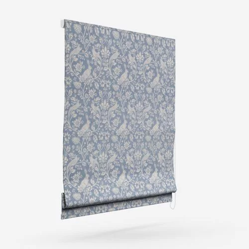 Evalina Indigo Roman Blind | Online Blindz