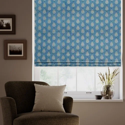 Finsbury Batik Roman Blind | Online Blindz