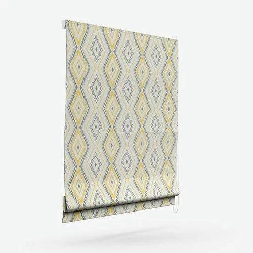 Francesca Ochre Roman Blind | Online Blindz