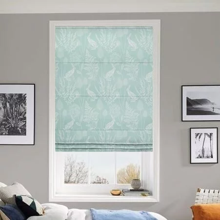 Gale Seafoam Roman Blind | Online Blindz