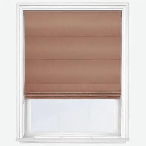 Gracelyn Vintage Peach Pink Roman Blind | Online Blindz