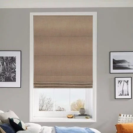 Grove Linen Roman Blind | Online Blindz