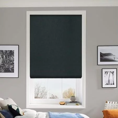 Gwendolyn Carbon Roman Blind | Online Blindz