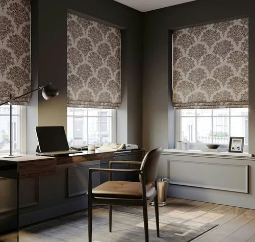 Gwyneth Mist Roman Blind | Online Blindz