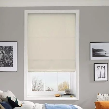 Gypsophila Ivory Roman Blind | Online Blindz