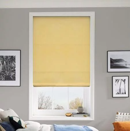 Gypsophila Lemon Roman Blind | Online Blindz