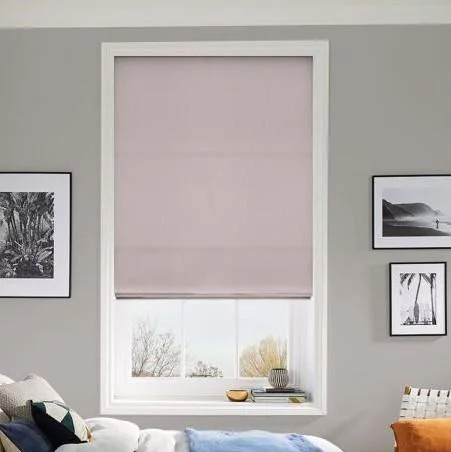 Gypsophila Mauve Roman Blind | Online Blindz