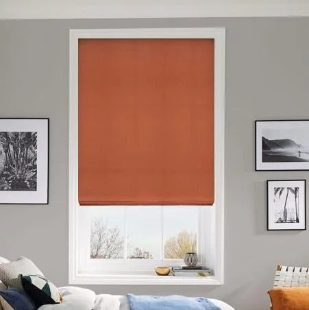 Gypsophila Terracotta Roman Blind | Online Blindz