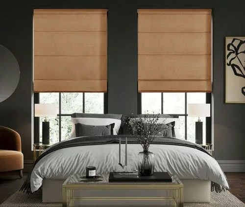 Hanna Rust Roman Blind | Online Blindz