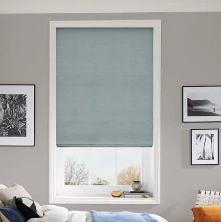 Hanna Smoke Roman Blind | Online Blindz