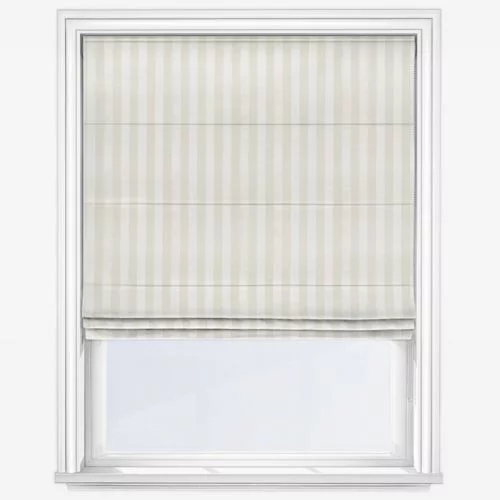 Henrietta White Roman Blind | Online Blindz