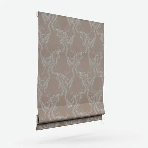 Ianthe Taupe Roman Blind | Online Blindz