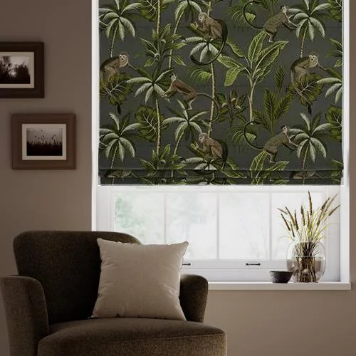 Janet Grey Roman Blind | Online Blindz