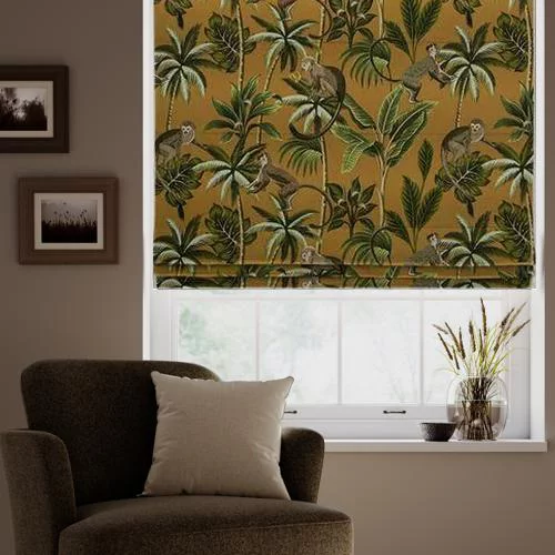 Janet Ochre Roman Blind | Online Blindz