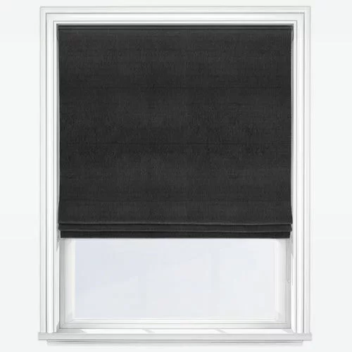 Janice Black Roman Blind | Online Blindz