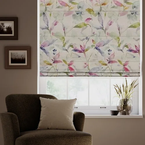 Jennifer Summer Natural Roman Blind | Online Blindz