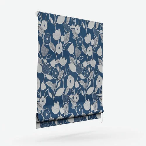 Jolie Indigo Roman Blind | Online Blindz